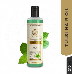 KHADI NATURAL Ayurvedic Tulsi  Hair Oil