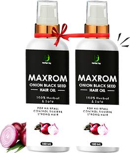 Herbal Joy MAXROM ONION HAIR OIL FOR HAIR GROWTH & HAIR FALL Hair Oil