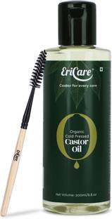 EriCare Organic Cold Pressed Castor oil Hair Oil
