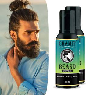 Chamit Pure Beard Growth Hair Oil 100% Natural Oil Used Men long Beard growth oil Hair Oil