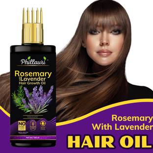 Phillauri Rosemary Hair Growth Oil with Rosemary & Lavender for Promoting Hair Growth Hair Oil