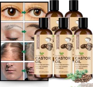 smartdrops Natural Castor Hair Oil Promotes Hair Growth And Shiny & Strong Hair Hair Oil
