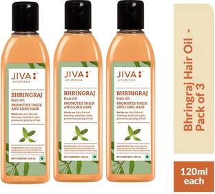 JIVA AYURVEDA Bhringraj Hair Oil - Ayurvedic Nourishing Formula Hair Oil