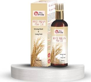 Chic Beauty Rice Bran Hair oil for Strong Root and Long Hair | Hair Oil