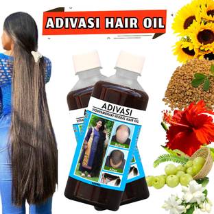 Vishvambhari Thulsi & Kasturi Hair oil for Healthier ,Controls damaged scalp Hair Oil