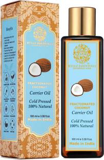 RYLLZ ESSENTIALS Coconut Carrier Oil 100 % Pure & Natural 100 % Pure & Natural Hair Oil