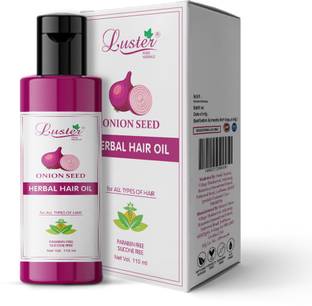 Luster Onion Seed Herbal Hair Oil For Hair Growth, For Women & Men Hair Oil
