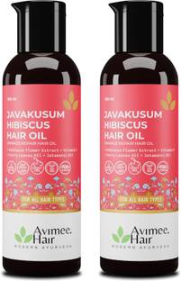 Avimee Herbal Javakusum Oil, With Vitamin C, For Hair Growth ,2*100 ml Hair Oil