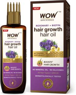 WOW SKIN SCIENCE Rosemary with Biotin Hair Growth Oil | Stimulates New Hair Growth Hair Oil
