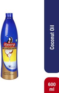 Meera 100% Pure Triple Filtered Coconut Oil, For Extra Shine & Smoothness Hair Oil