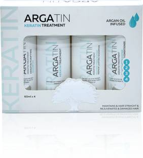 ARGATIN Keratin Treatment Argan Oil Infused 60ml x 4 Hair Oil