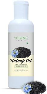 Young Chemist 100% Pure, Natural, Undiluted & Cold Pressed Virgin Kalonji Oil | 100 ml Hair Oil