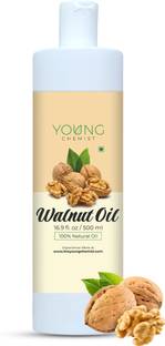 Young Chemist 100% Pure, Natural & Cold Pressed Virgin Walnut Oil | 500 ml Hair Oil