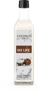 VEE LIKE Extra Virgin Coconut Oil - Cold Pressed - for Hair , Skin , Baby Care Hair Oil