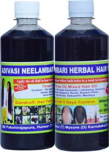 Adivasi Medicine All Type of Hair Problem Herbal Natural  Hair Oil