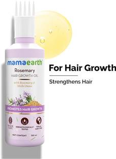 Mamaearth Hair Growth Oil With Rosemary & Methi Dana For Promoting Hair Growth Hair Oil