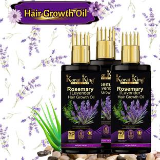 KORAT KING ROSEMARY ESSENTIAL OIL For Skin, Fast Hair Growth 100% Pure & Natural Hair Oil
