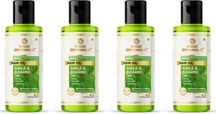 khadi ORGANIQUE Amla & Brahmi Hair Oil For takes Hair Oil