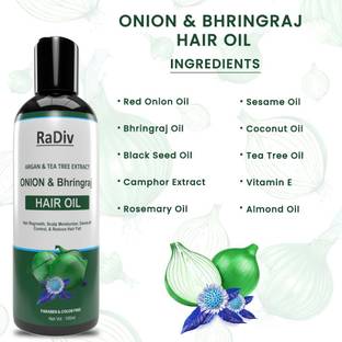 radiv Natural Baby Hair Oil with Coconut Hair Oil