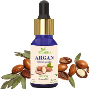 Homeda Pure Moroccan Argan Oil for Hair Growth, Face, Skin (Argon Morocco Serum) Hair Oil
