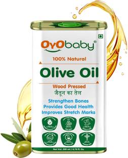 Oyo Baby Baby Olive Oil Repairs and Prevents Skin and hair, Cold Pressed, Reduces Dandruff Baby Massage Olive Oil