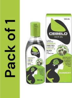 DOOMSDAY cebelo hair oil enriched with tulsi bhringraj and jojoba oil Hair Oil