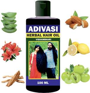 Adivasi Kasturi Herbal Oil for Hair Fall Control and Baldness  Hair Oil