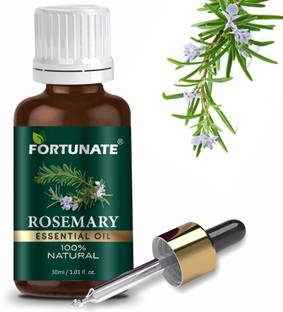 FORTUNATE Natural Rosemary Essential Oil for Healthy Hair Growth, Skin, Muscle & Joints Hair Oil