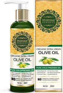 Morpheme Remedies Organic Extra Virgin Olive Oil (Pure ColdPressed Oil) Hair Oil