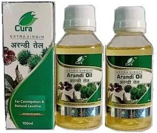 Cura Arandi Oil 200ml, for constipation Natural laxative Hair and Body Hair Oil