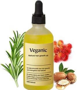 Regolith Natural Hair growth oil for Thick Short Hair Men & Women