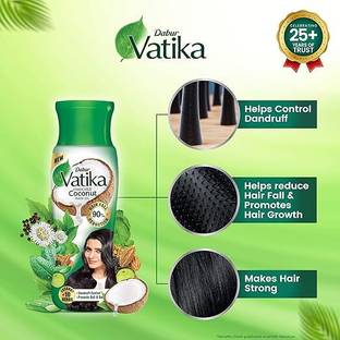 Dabur Vatika Enriched Coconut Hair Oil 150ml Hair Oil