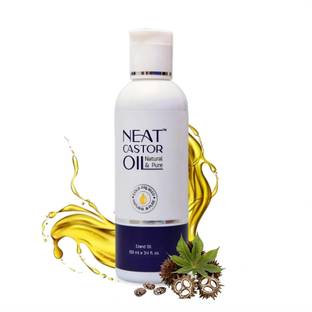 NEAT EVERYDAY Pure Castor Oil 100 ml Cold-Pressed Erand Oil for Hair Arandi Ka Tel Hair Oil