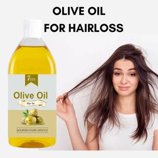 7Herbmaya ORGANIC Olive oil jaitun tail Keeps Hair Healthy  Hair Oil