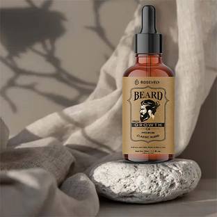 Rosevely Beard and Hair Growth Oil |For faster beard growth Non-Sticky  Hair Oil