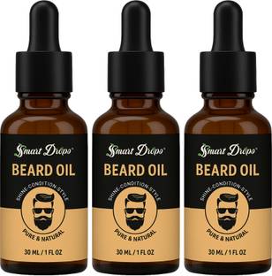 smartdrops 10x Supreme Quality Beard Growth Oil With Advanced Formula Based  Hair Oil