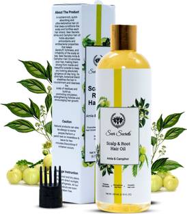Seer Secrets Amla & Camphor Scalp Hair Oil for Hair Growth, Nourishment & Fight Hair Full Hair Oil