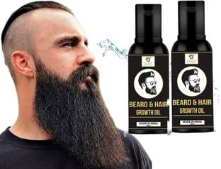 ENJAVE Beard Oil Advanced 50ml Pack of 2 (50ml*2) Hair Oil