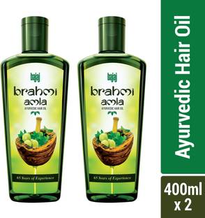 BAJAJ Brahmi Amla Hair Oil | Ayurvedic Hair Oil 400mlx2ps Hair Oil