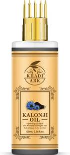 Khadi Ark Kalonji oil (Black Seed Oil) for Hair Growth, Anti Dandruff & Hair Fall Control  Hair Oil