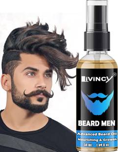 Livincy Onion Beard growth oil for Specially Men Beard Hair Oil