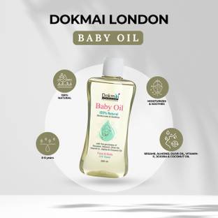 DOKMAI LONDON Baby massage oil "Natural Baby Massage Oil | Safe for Delicate Skin"