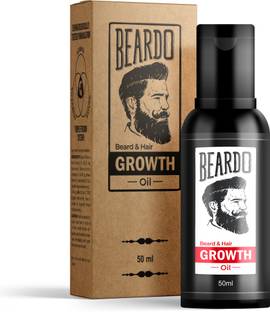 BEARDO Men Beard & Hair Growth For Faster Growth & Thicker Looking|No Harmful Chemicals Hair Oil