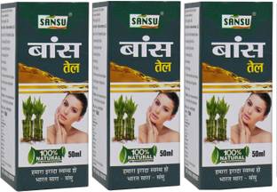 Sansu Bans Ka Tail (50ml*3). Hair Oil