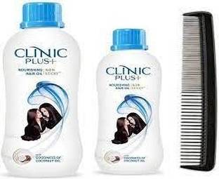 Clinic Plus Hair Oil (200ML + 100ML ) PACK OF 2 + COMB Hair Oil (300ml) Hair Oil