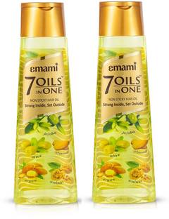 EMAMI 7 Oils In One 500ml - Pack of 2 Hair Oil