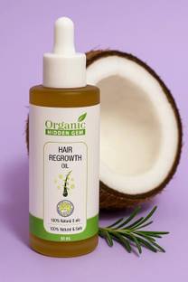 ORGANICHIDDENGEM Hair Grow Oil For Hair Fall Control And Hair Growth And Thickness Hair Oil