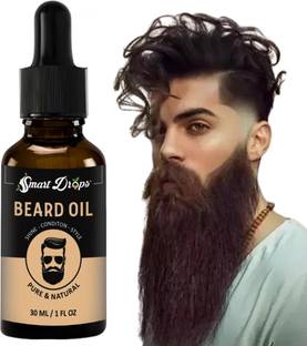 smartdrops Beard Hair Growth Oil for Thicker & Longer Beard Growth  Hair Oil