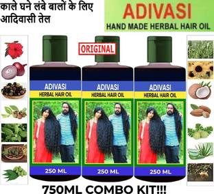 Adivasi Ayurvedic Jadibutti Mixed BLB Bhringraj Hair Oil