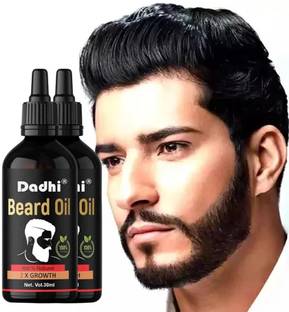Dadhi Beard Oil Fast-Absorbing Beard Serum Beard hair Growth combo (PAck of 2) Hair Oil